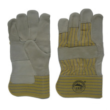 Natural Color Cow Grain Leather Driver Work Glove